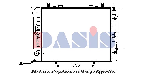 AKS DASIS Radiators, Motora dzesēšanas sistēma 122740N